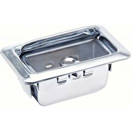 1967-76 Rear Quarter Ash Tray Assembly - Ribbed Lid at Muscle Car Parts NZ
