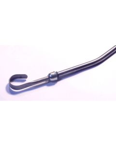 Oil Dipstick and Tube, Big Block - Plain Steel 