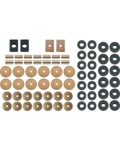 1955-57 Chev Belair Sedan, Urethane Body Mounts
