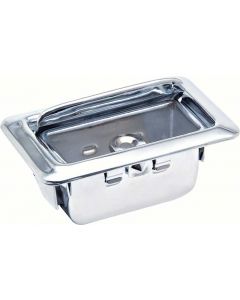 1967-76 Rear Quarter Ash Tray Assembly -  Ribbed Lid