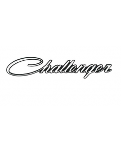 1970-74 Challenger Deck Lid / Fender / Quarter Panel Emblem