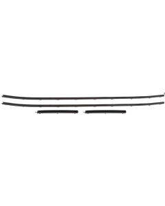 1970 Challenger Door Glass Weatherstrip Set (4 Piece Outer)