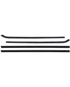 1968-70 Charger Door Glass Weatherstrip (4 Piece)
