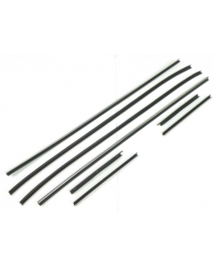 1970 Challenger Door Glass Weatherstrip (8 Piece)