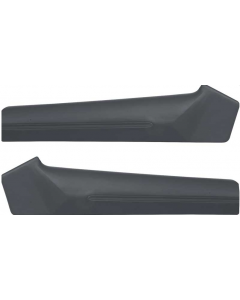 1968-69 Charger Black Rear Upper Panel Pads