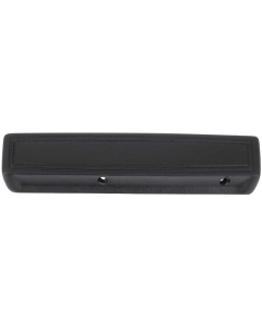 1966-70 Mopar A / B-Body 13" Arm Rest Pad Front (Black) (Pair)