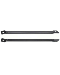 1967-69 F-Body Fender to Radiator Support Bars (Black)