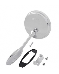 1965-66 Impala Outer Door Mirror with Bow Tie - R/H