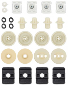 1970-72 Mopar E-Body Door Window Hardware Set