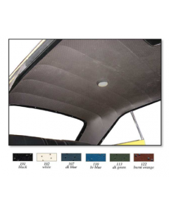 1969-70 Mopar B-Body Headliner Perforated (Black)