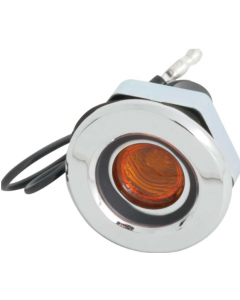 1968 Dodge A / B-Body Front Side Marker Lamp - Curved Style USA