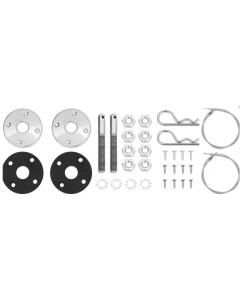1969-74 Mopar B / E-Body Hood Pin Set (23" Lanyard)