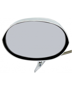 1970 Mopar E-Body Chrome Remote Outer Door Bullet Mirror; L/H