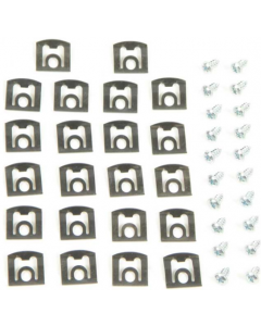 1968-76 Mopar A-Body Rear Window Molding Clips (22 Pieces)