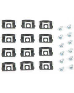 1970-74 Mopar E-Body Front Windshield Molding Clips - 12 Pieces