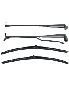 1970-81 F-Body Wiper Arm / Blade Set (Black)