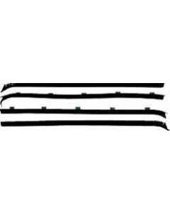 1981-91 Chevy / GMC Truck Window Felt Weatherstrip Kit, 4 Piece Set