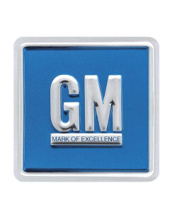 1967-74 GM Mark of Excellence Decal