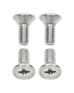 1947-81 4 Piece Door Latch Screws Set - 1/4" 20-3/8"