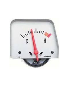 1968-74 Silver Console Temperature Gauge