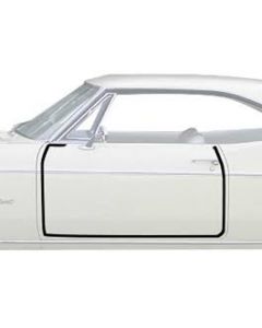 1965-66 Impala / Caprice 2-Dr Hardtop / Convertible Door Frame Weatherstrip