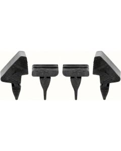 1967-68 Firebird Rubber Hood Bumpers (set of 4)