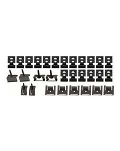 1962-64 Impala 2Dr Back Glass Molding Clip Set
