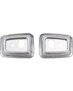 1968-69 Deluxe Door Grab Handle Bezels