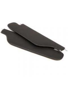 1968 F-Body Coupe Sun Visors (Black)