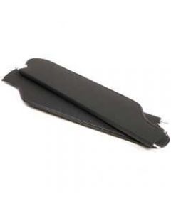 1969 F-Body Coupe Sun Visors (Black)
