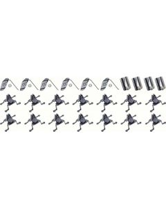 1968 Camaro RS Lower Molding Installation Clip Set