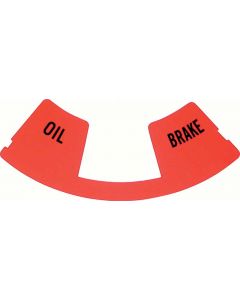 1968 Camaro Speedometer Oil / Brake Lamp Lens