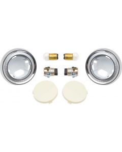 1962-67 Deluxe Quarter Dome Lens Kit (Pair)