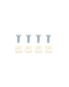License Plate Screw & Nut Kit (8 Pce)
