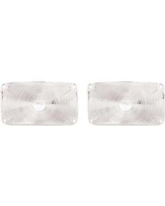 1956 Chevrolet Clear Park Lamp Lenses (Pair)