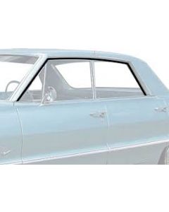 1963-64 Impala 4 Dr Hardtop Roof Rail Weatherstrips