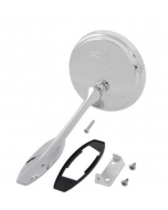 1965-66 Impala Outer Door Mirror with Bow Tie - R/H