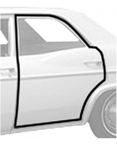 1965-66 Impala, GM Full Size 4-Dr Sedan Rear Door Frame Weatherstrip