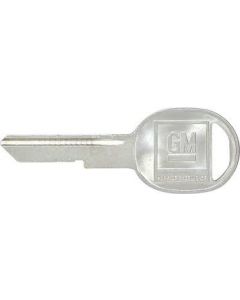 GM Door / Trunk Key Blank "D" Code (Late Style Key)