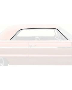 1963-64 Impala / Full-Size 2-Dr Hardtop Roof Rail Weatherstrips