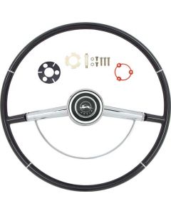 1964 Impala Black Steering Wheel Kit