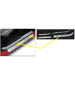 1973-77 Pickup Front Sill Plate Set