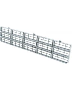 1977-79 Chevrolet Truck Custom Front Grill - Argent Silver